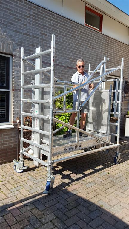Elektrische kamersteigerlift 4 meter – Alulift Type S